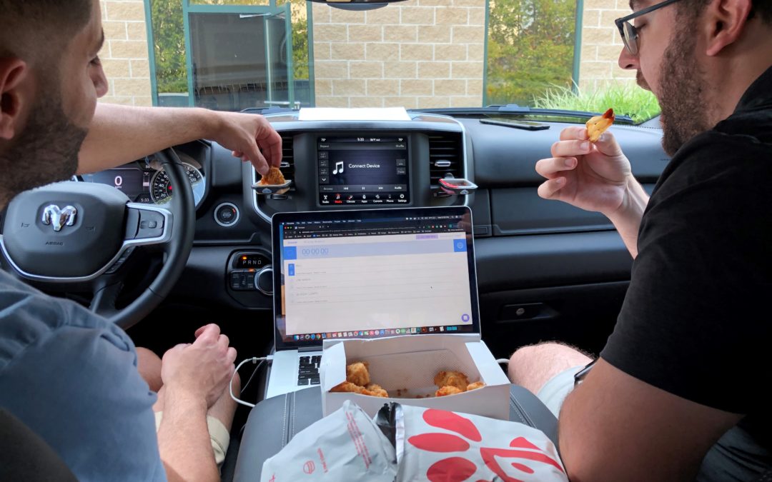 Saucemoto Inventors Make Eating Chick-fil-A in Cars Easier