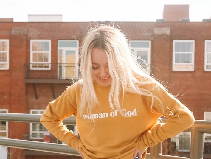 elevated faith woman of God sweatshirt