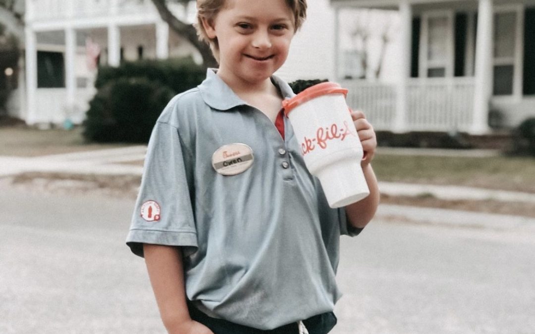 Special 8-Year-Old Boy Lands Dream Job at Chick-fil-A